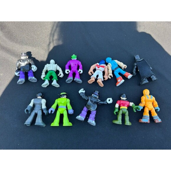 11 Imaginext DC Justice League Figures Lot Batman Lantern Cyborg Two-Face Joker - Picture 5 of 5